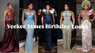 Rating Veekee James Incredible 30th Birthday Looks! Best & Worst Looks!