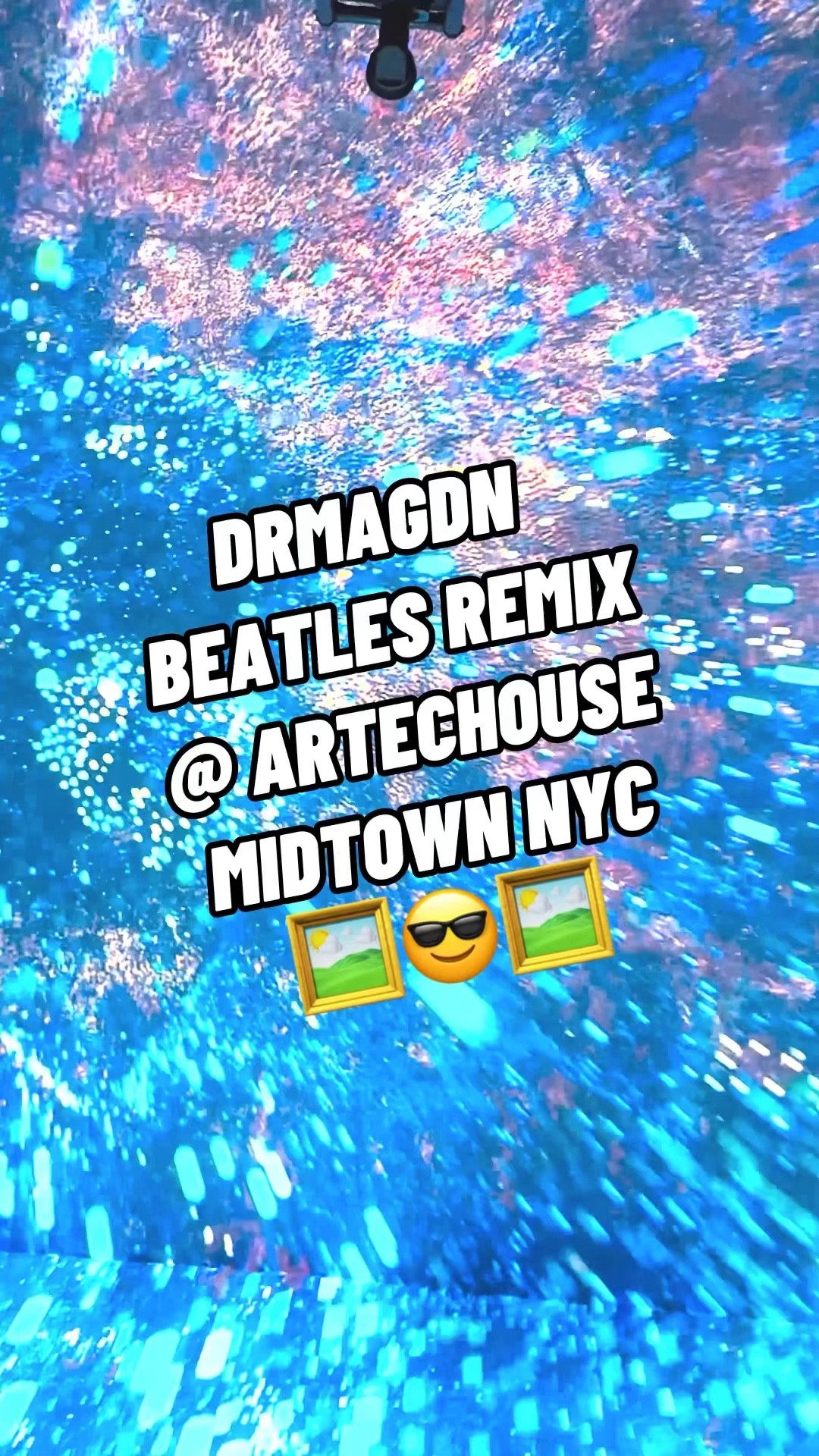 DRMAGDN Beatles Remix @ Artechouse NYC #DRMAGDN #Immersive #Experience