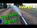 Garden Well Irrigation Install