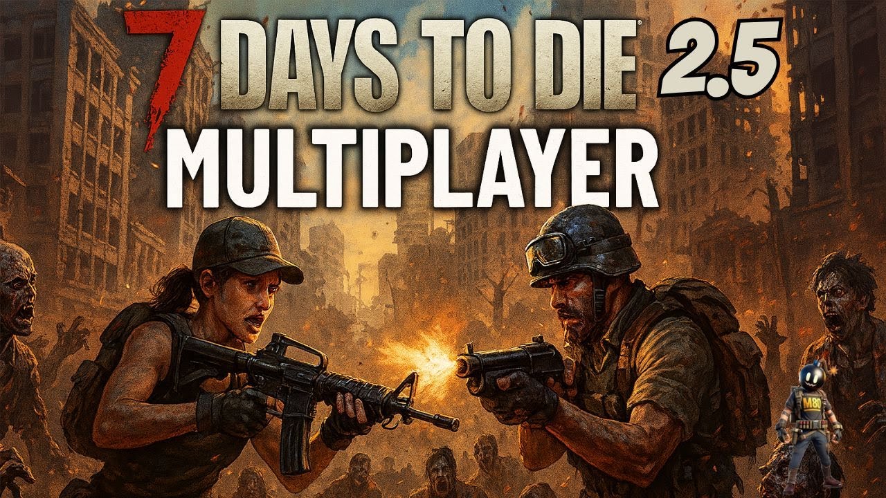 7 DAY TO DIE 2.5 MULTIPLAYER CHAOS IN THE WASTELAND