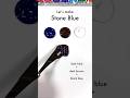 How to make Stone Blue from 3 colors #colormixing #paintmixing