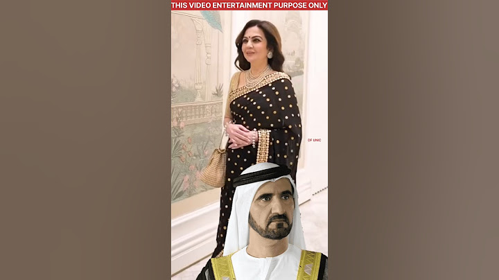 नीता अंबानी ने दुबई के शेख को सिखाया सबक | Nita Ambani's & Mukesh Ambani #shortvideo #nitaambani