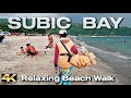 Beach Walk in BARRIO BARRETTO Subic Bay Philippines [4K]