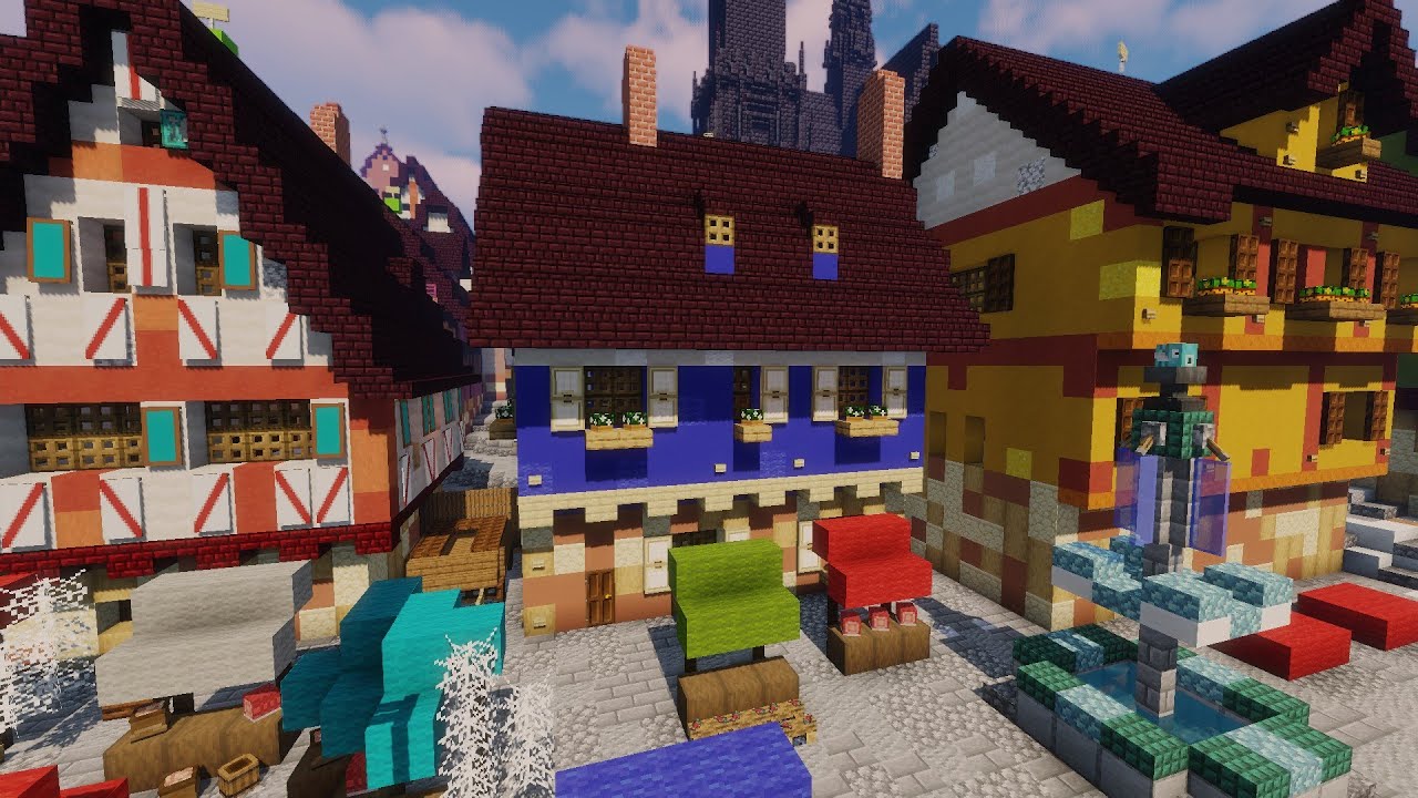 Minecraft: Fishmongers house - YouTube