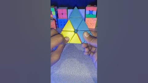 How To Solve pyramid Rubik