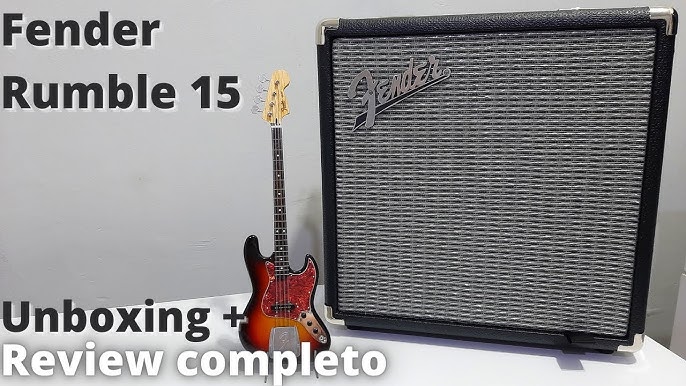 Combo Fender Amplificador de Contrabaixo Rumble 25 V3