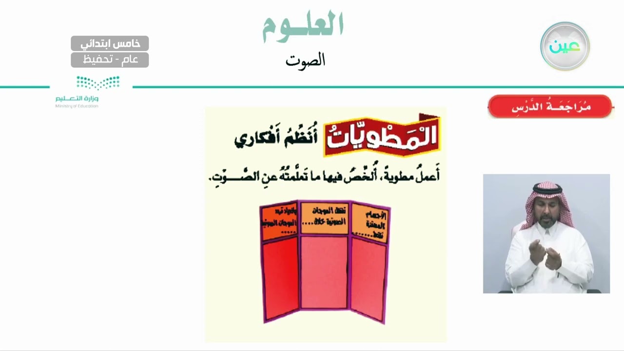 ما فائدة الصدى؟ - العلوم - خامس ابتدائي