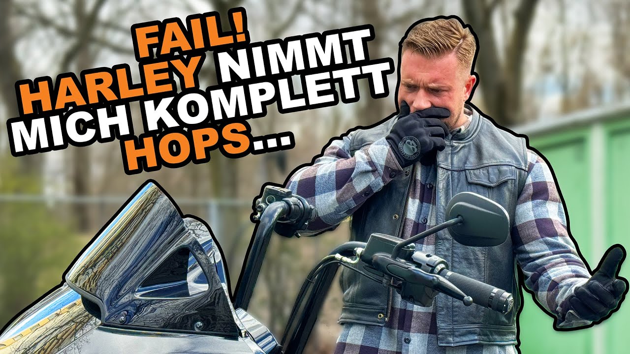 HARLEY springt nicht an - WAS JETZT? - YouTube