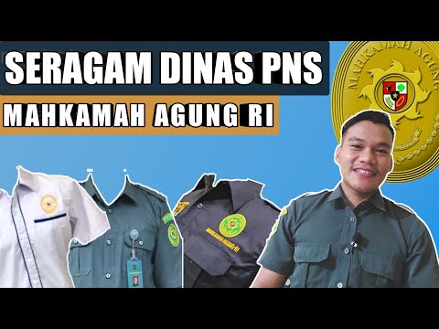 Seragam Dinas di Mahkamah Agung Republik Indonesia | Ahmeedzemz