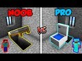 Minecraft NOOB vs. PRO: PRISON SECRET ESCAPE in Minecraft!