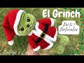 EL GRINCH AMIGURUMI a crochet - PARTE 1 Materiales - Patrón digital