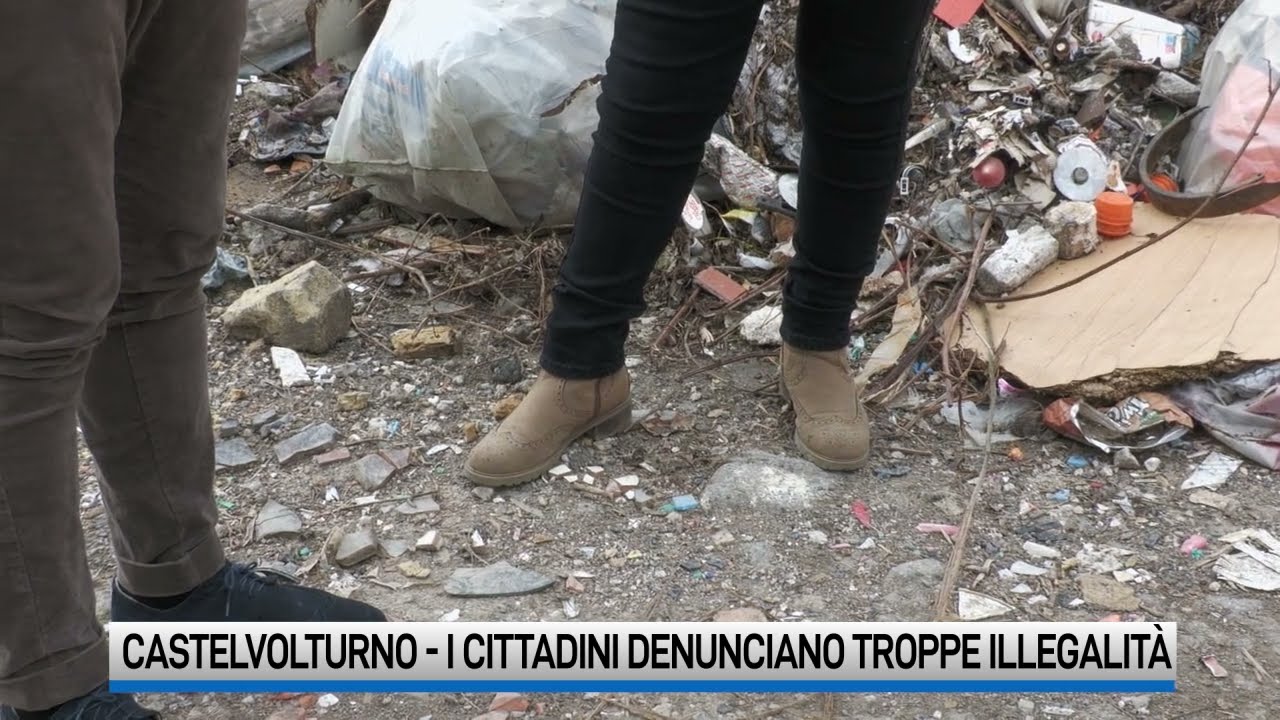 Castel Volturno, i cittadini: rifiuti rimossi 