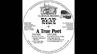 Blak Beat Niks - Blak Beat Niks Theme (Poetry In Motion Mix) Clubhouse records 1992