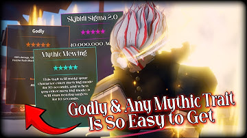 AUT | Getting GODLY or ANY MYTHIC Traits is So EASY These Days! | A Universal Time (TEST MY NEW MIC)