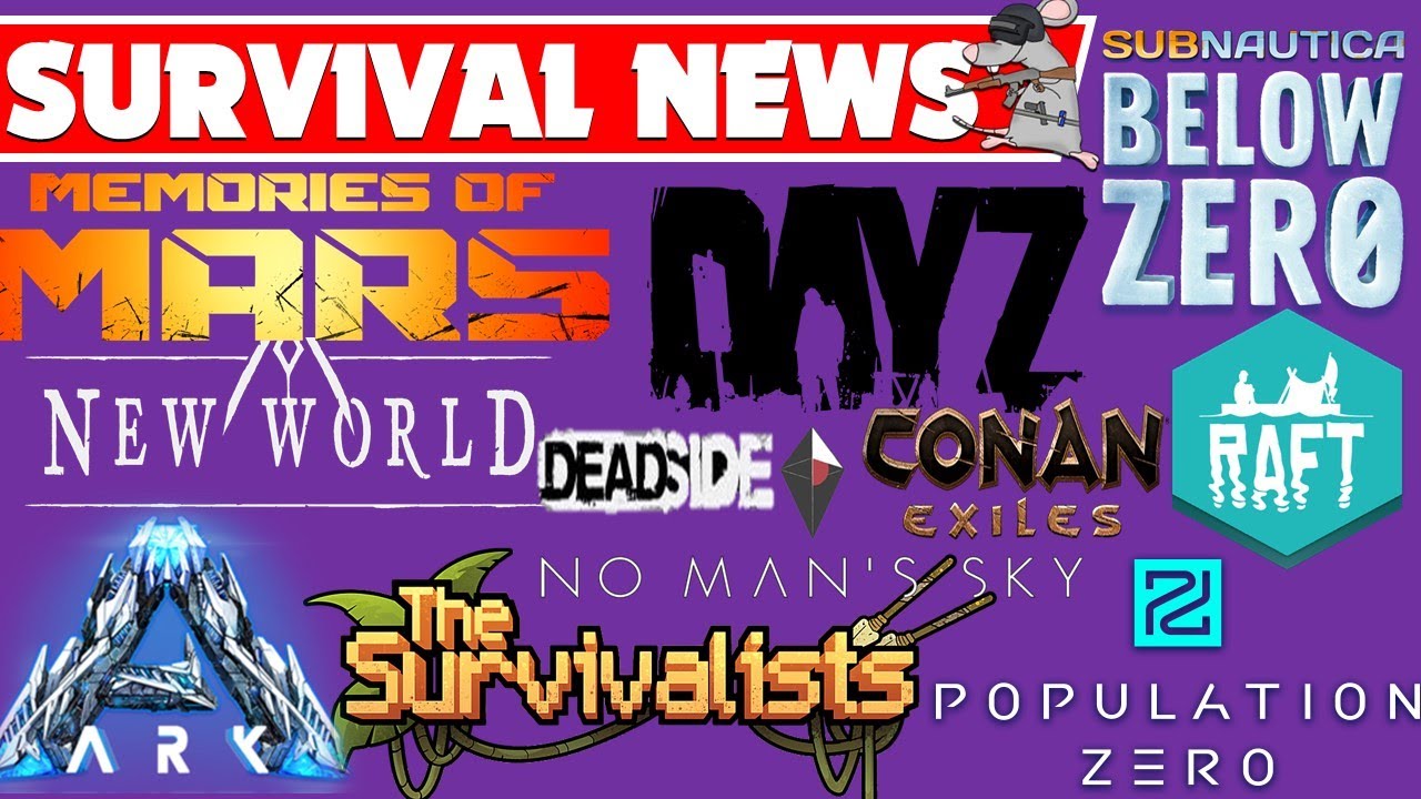 ARK GENESIS HYPE! DEADSIDE - POPULATION ZERO - THE SURVIVALISTS - CONAN - NMS - DAYZ - RAFT UPDATES!