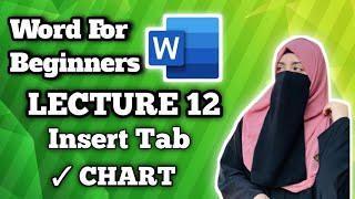 lect 12 | How to insert a chart in ms word | chart in ms word | pakistan academy of computer science