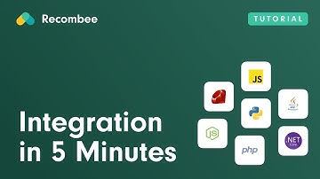 Recombee Integration in 5 minutes