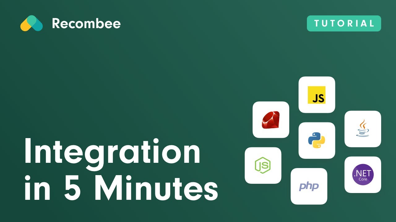 Recombee Integration in 5 minutes - YouTube