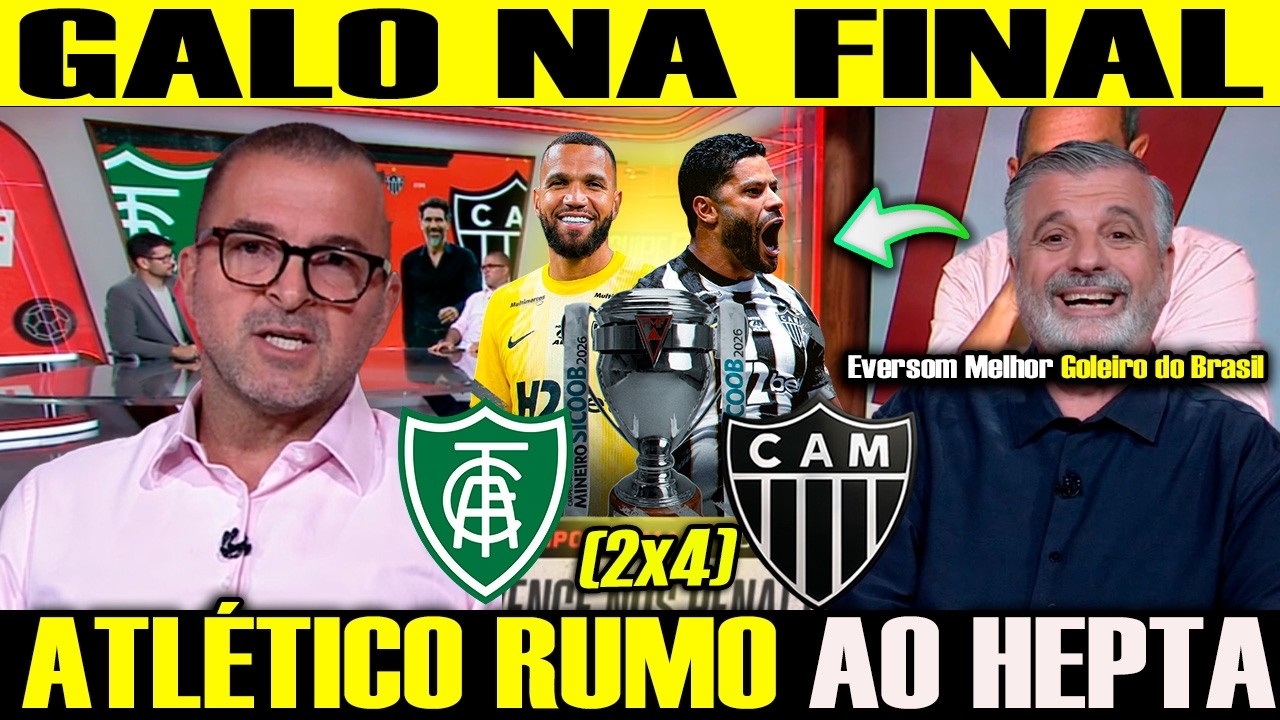 GALO ESTÁ CLASSIFICADO PRA FINAL do MINEIRO! ATLÉTICO VENCE O AMERICA NO PÊNALTIS