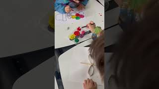 #colorpainting#kidzmedia#cutebaby