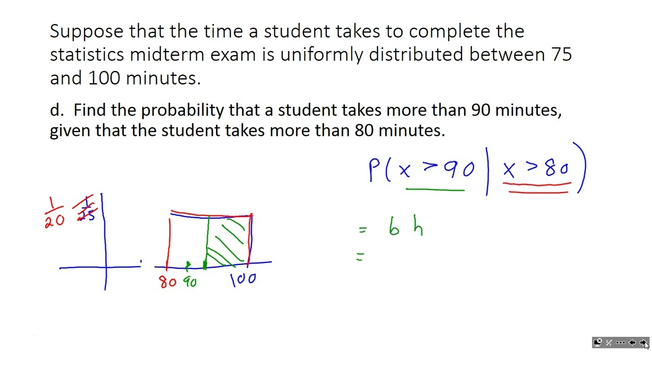Solved Problems from Elementary Statistics: Uniform Distribution