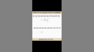 SHORT TRICK II SUM OF 10 CONSECUTIVE NUMBERS #maths #mathstricks #tabletrick #sequence #add