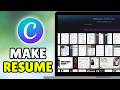 How To Make Resume In Canva For Experienced (2026) - Full Guide