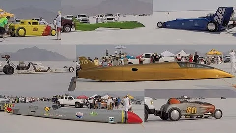 Bonneville Speed Week 2021 - Start Line Compilatio...