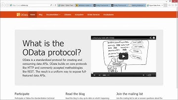 05 - Building Blocks JavaScript and C# - Services and OData