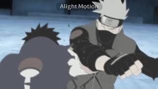 Cool Kakashi Vs Obito Edit