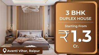 3Bhk Bunglow At Raipur Prime Location Avanti Vihar 917222982503 Nirman Agrawal 