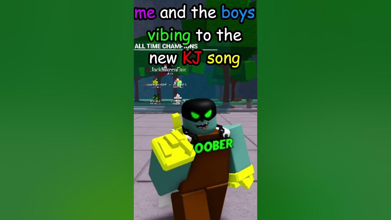 New KJ Song Is PEAK ️‍🔥 #roblox #shorts