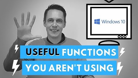 Windows 10 Tips and Tricks
