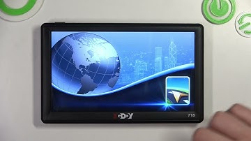 How to Factory Reset XGODY 718BT 7" Inch Car GPS Navigation SAT Bluetooth - Restore Default Settings