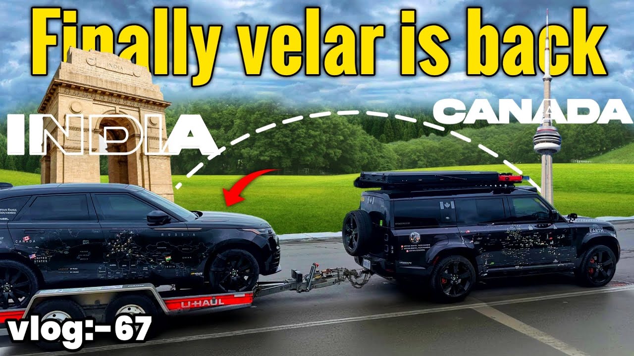 Velar is Back | Defender se Tow | ARYAN RAHUL Yaduvanshi's Vlogs