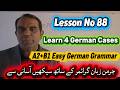 German Sentence Making with “DENN” | A2–B1 Easy German Grammar | Urdu + Hindi Translation