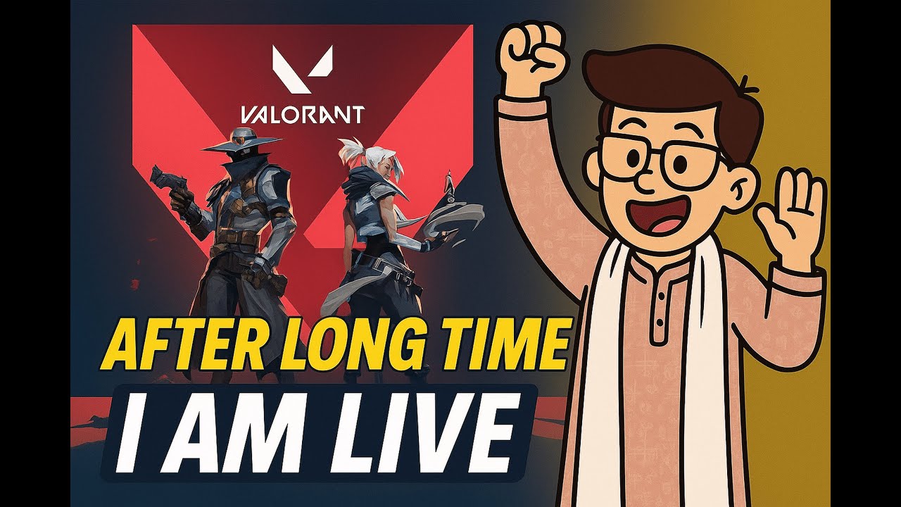 after long time VALORANT INDIA LIVE STREAM #valorant - YouTube