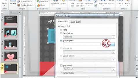PowerPoint 2010 Tutorial Inserting Actions Microsoft Training Lesson 16.1