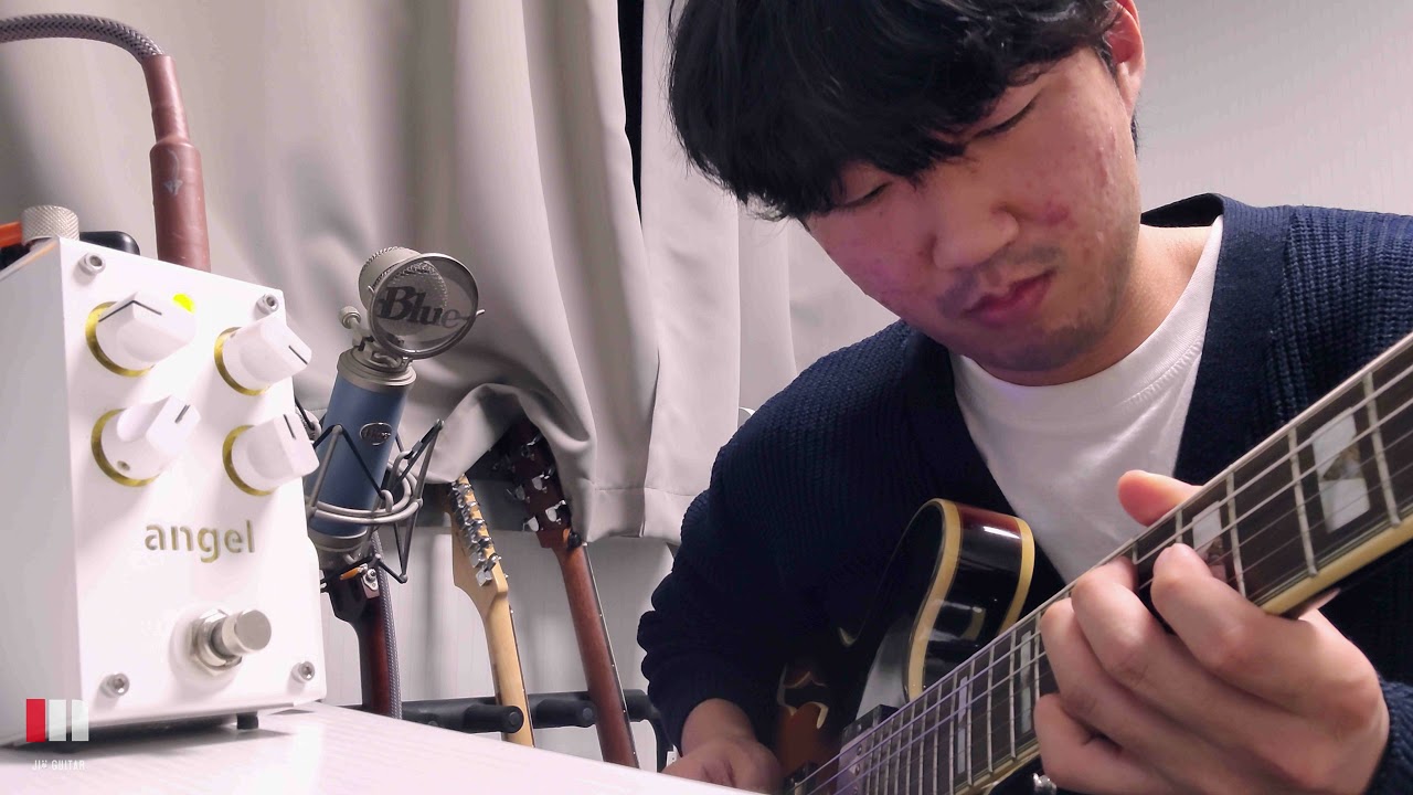 L'Indecis - soulful guitar solo (with A3 stompbox angel drive)