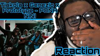 Tiakola x Genezio x Prototype - PONA NINI | FRENCH MUSIC REACTION | MUST WATCH!!!
