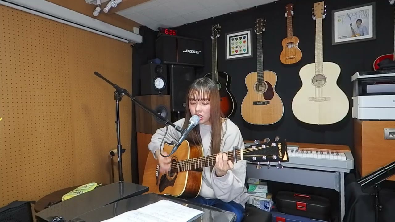 「ビーナスベルト」(4)「弾き語り」あいみょん【中級ギター第38弾：弾き語りギターの個人レッスンそのままupしてみた】