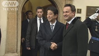 日・ルクセンブルク首脳会談　テロ対策で連携へ(15/12/02)