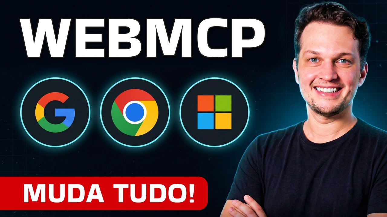 WebMCP: Agora a IA CONSEGUE Usar Qualquer Site (Tutorial Completo)