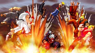 Gouki Akuma PUNCHES the Ground—Everything Erupts in Seconds!