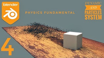 Dynamic paint and particles system /Blender 2.92 Physics Fundamental part 4