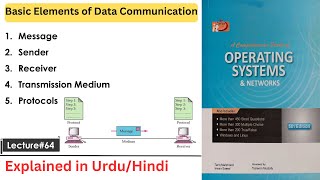 Basic Elements of Data Communications