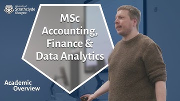 MSc Accounting, Finance and Data Analytics | Academic Overview