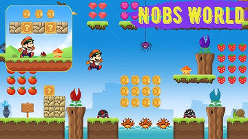 ⚪ Nobs World level 1-7 ⚪Super run adventure ⚪Lets Play Together🎮Gameplay for Walkthrough