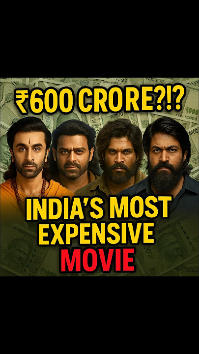 'Top 5 Most Expensive Indian Movies Ever 💰 | #1 Will Shock You!'