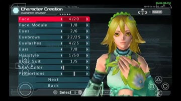 PPSSPP Emulator 0.9.8 for Android | Phantasy Star Portable 2 [720p HD] | Sony PSP